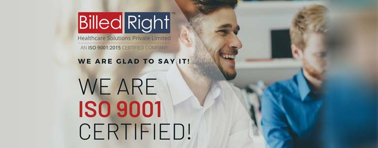 Billed Right’s ISO Certification Announcement