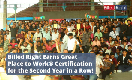 Celebrating a Culture of Excellence: Billed Right Earns Great Place to Work® Certification for the Second Year in a Row!